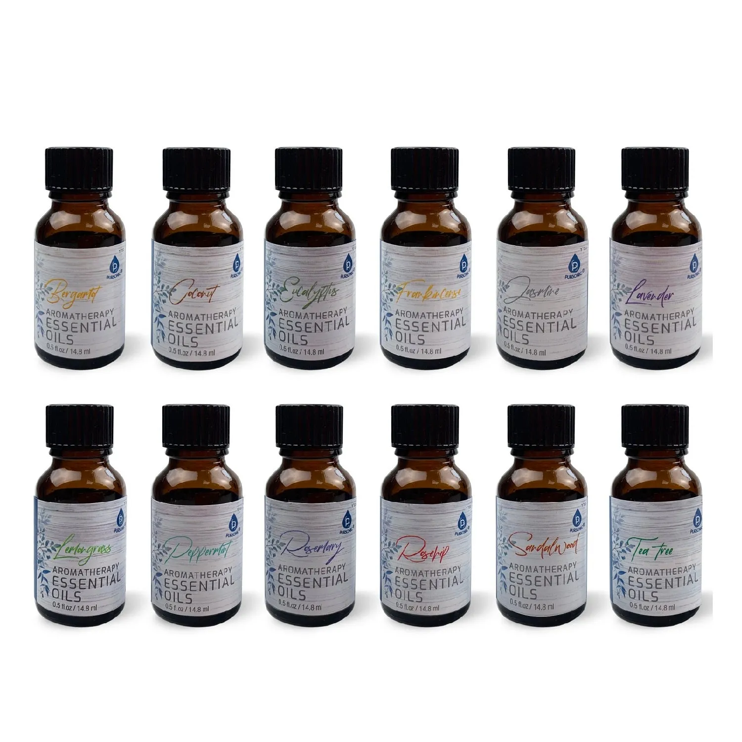 12 Pack of Aromatherapy Essential Oils