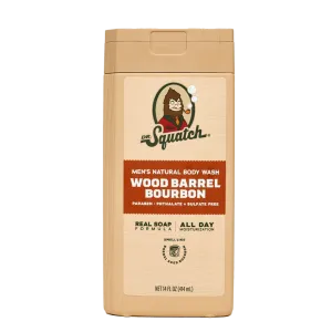 14 oz Wood Barrel Bourbon Body Wash