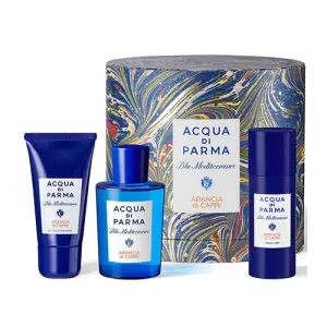 Adp Blu Mediterraneo Arancia 3Pc Gift Set for Men by Acqua Di Parma