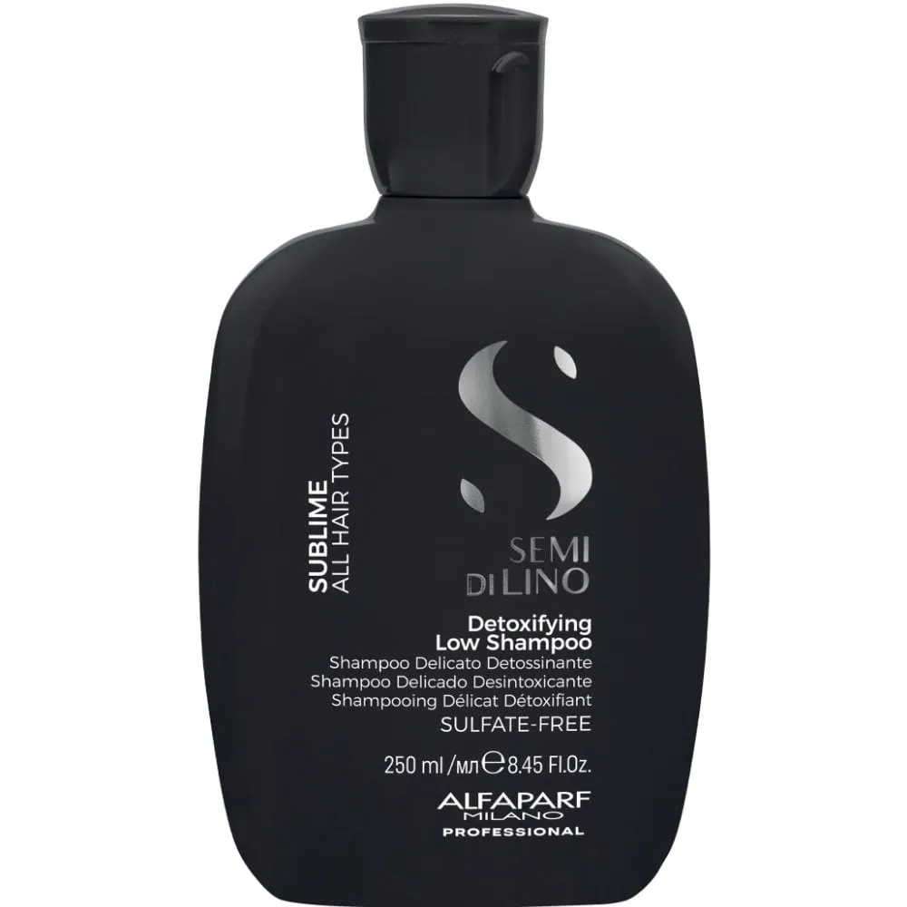 Alfaparf Milano Semi Di Lino Sublime Detoxifying Low Shampoo 250ml