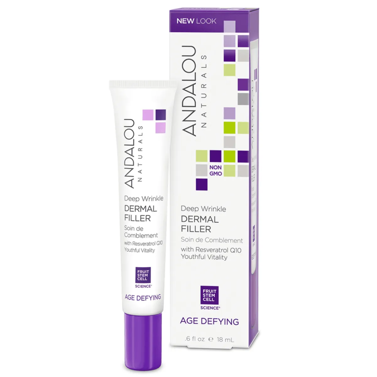 Andalou Naturals Deep Wrinkle Dermal Filler 18 ml