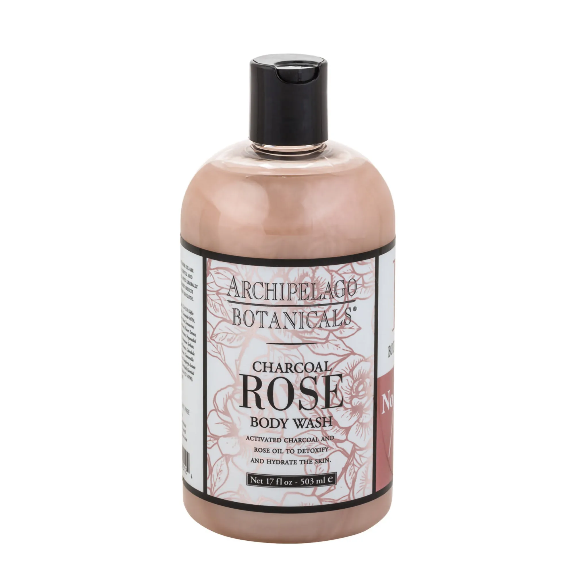 Archipelago Charcoal Rose Body Wash