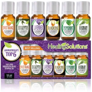 Aromatherapy Top 6 - Essential Oils Set (x6)