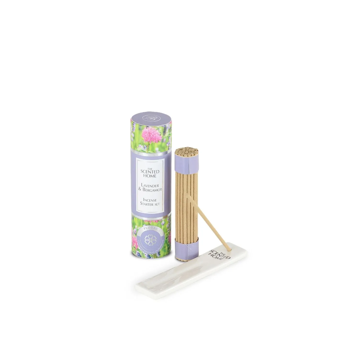 Ashleigh and Burwood Lavender and Bergamot Mini Incense Set Holder