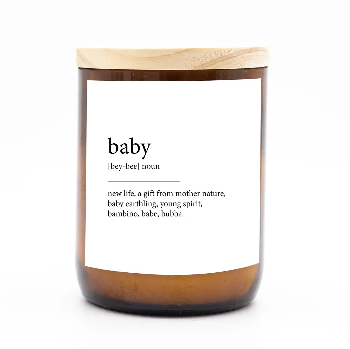 BABY - 'Dictionary Meaning Soy Candle'