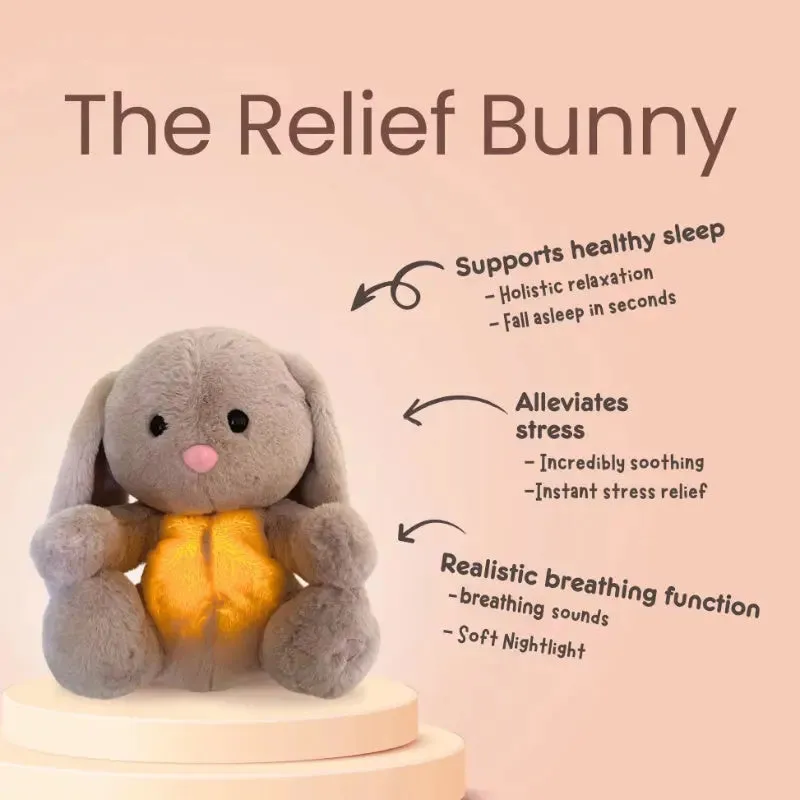 Breathing Rabbit Soothing Sensory Plush