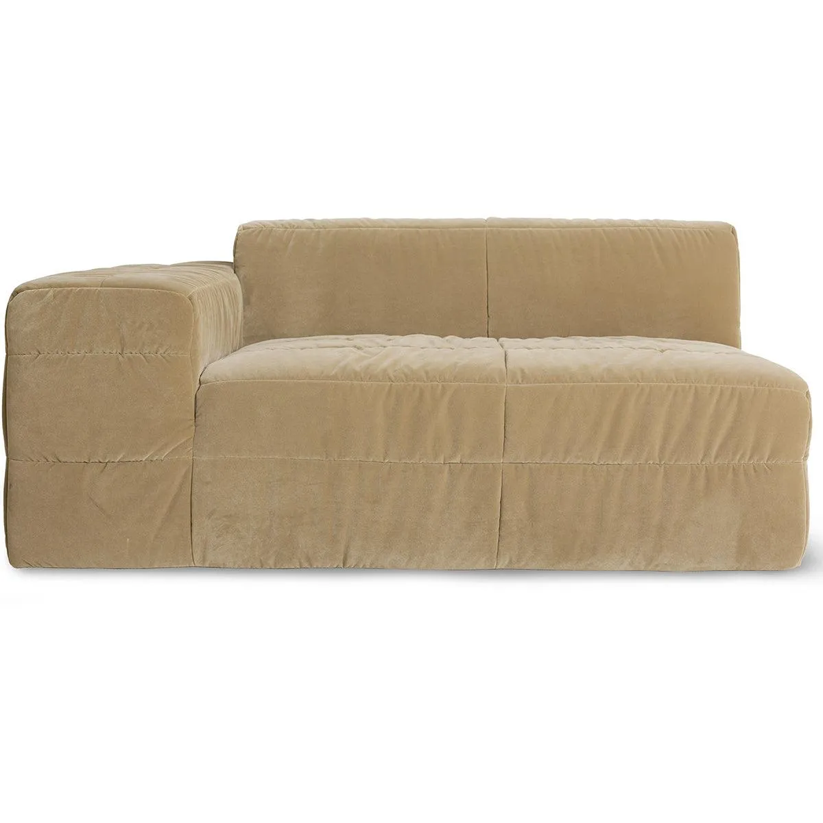 Brut Royal Velvet Sofa - Element Left