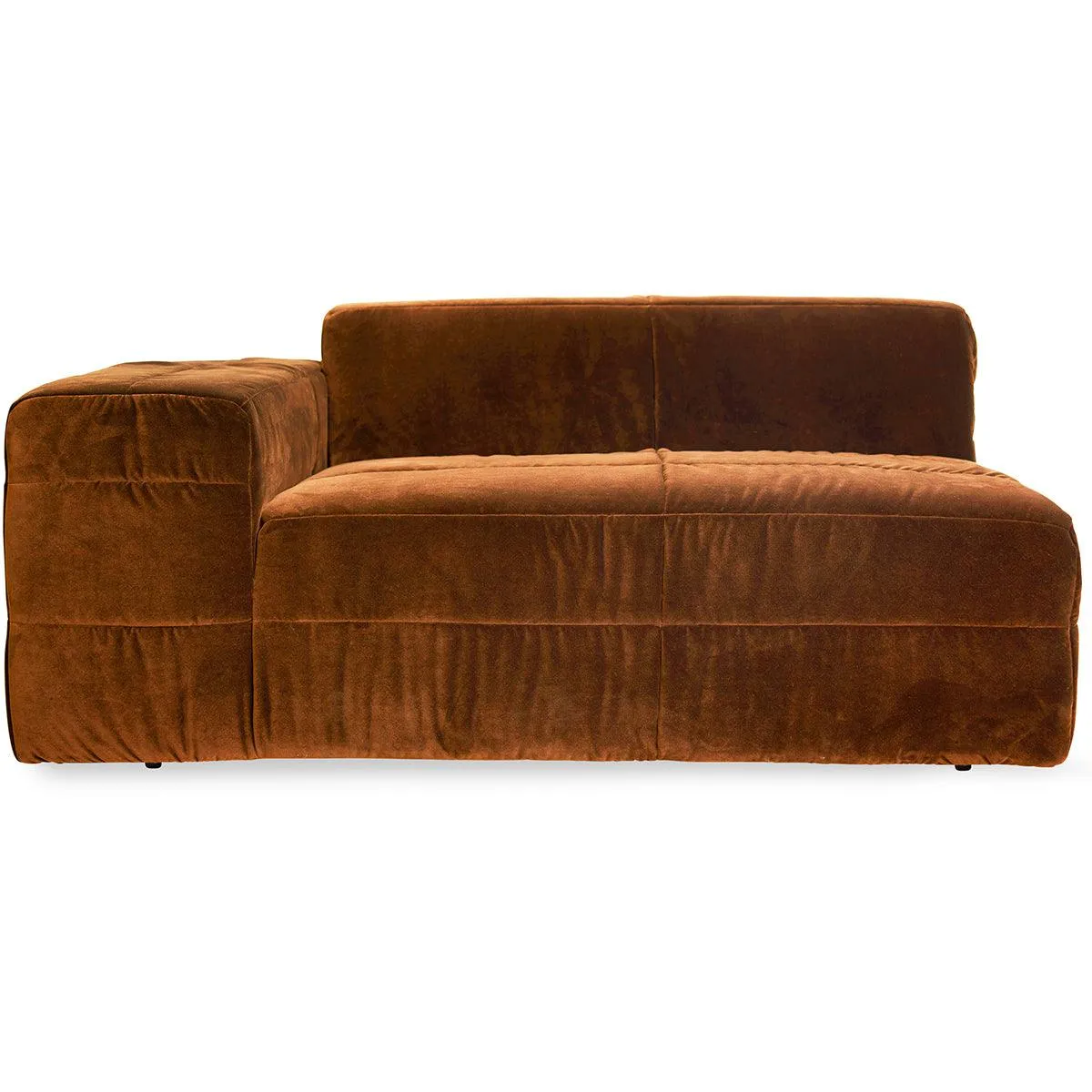 Brut Royal Velvet Sofa - Element Left