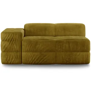 Brut Royal Velvet Sofa - Element Left