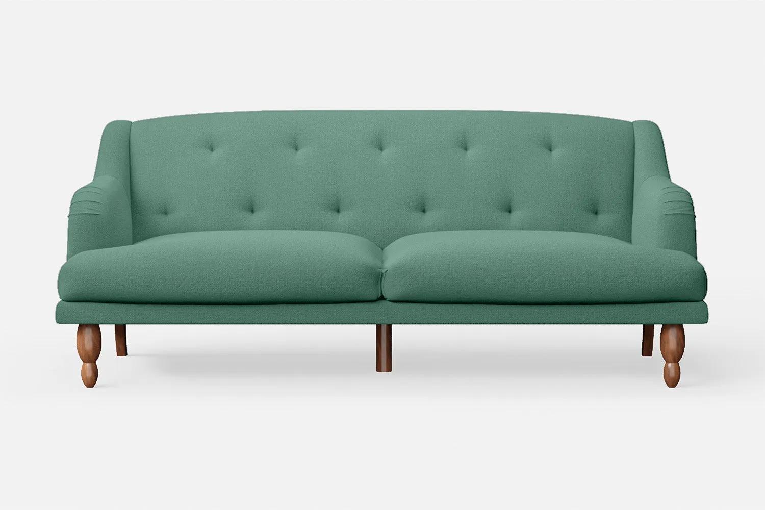 Burlington 4 Seater Sofa Mint Green Linen Fabric