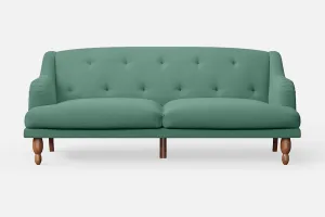 Burlington 4 Seater Sofa Mint Green Linen Fabric