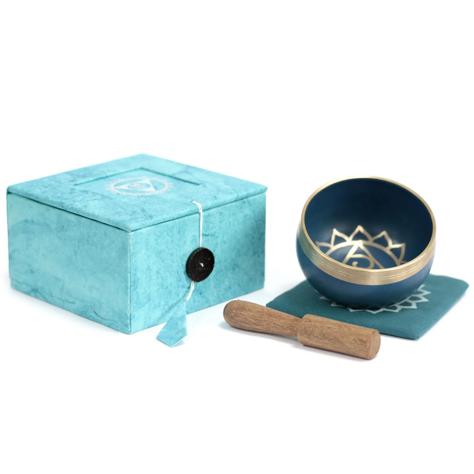 Chakra Singing Bowl for Throat Chakra - Enhance Communication & Creativity - Perfect Meditation Gift