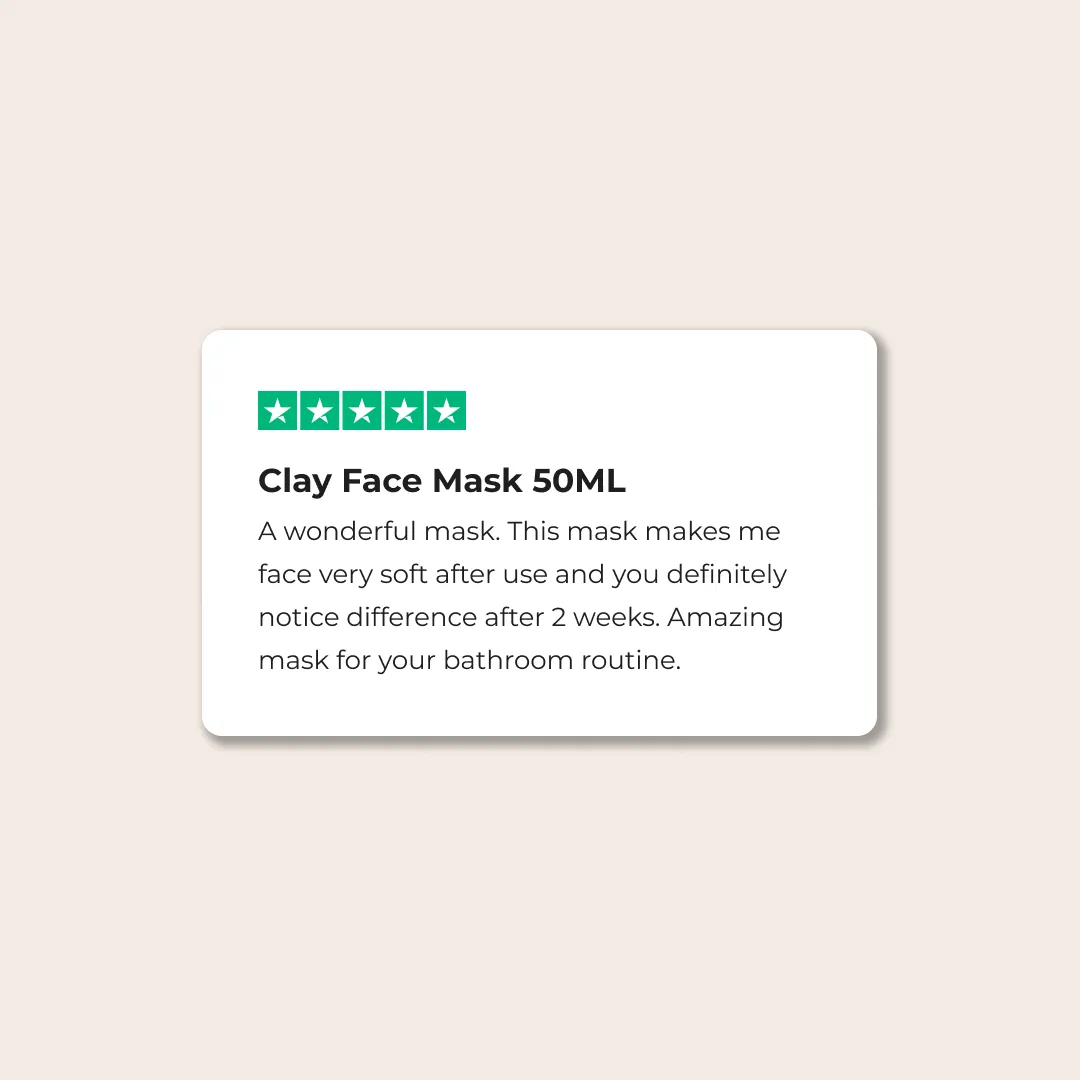 Clay Face Mask 50 ML