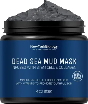 Dead Sea Mud Mask for Face and Body with Stem Cell and Collagen