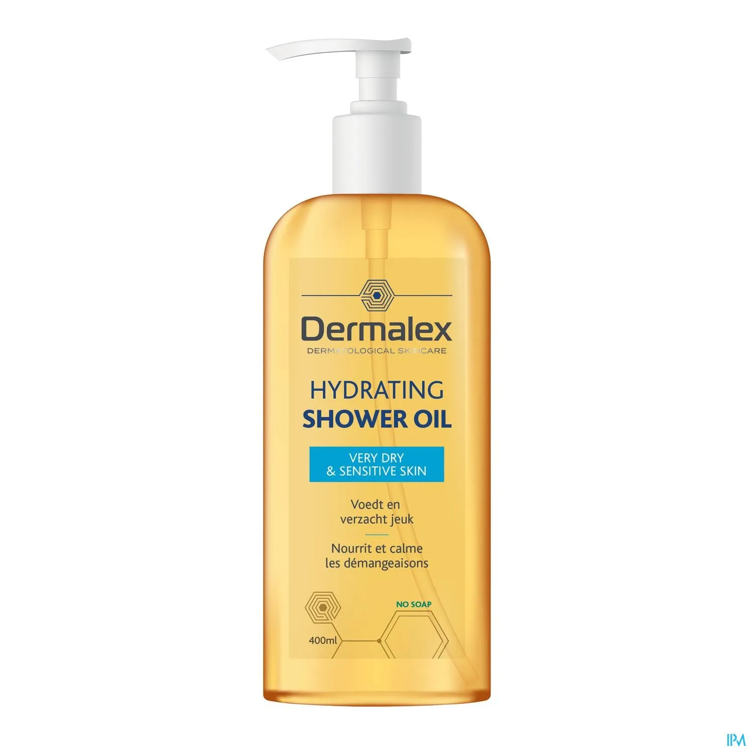 Dermalex® Hydraterende Doucheolie - Zeer Droge & Atopische Huid - 400 ml