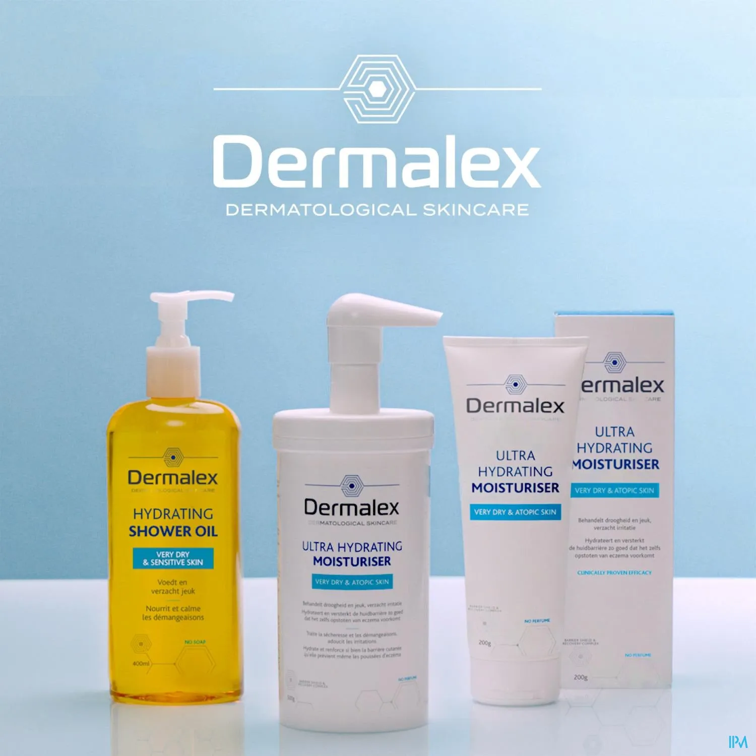 Dermalex® Hydraterende Doucheolie - Zeer Droge & Atopische Huid - 400 ml