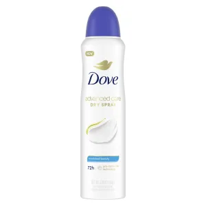 Dove Advanced Care Long Lasting Women's Antiperspirant Deodorant Dry Spray, Floral, 3.8 oz