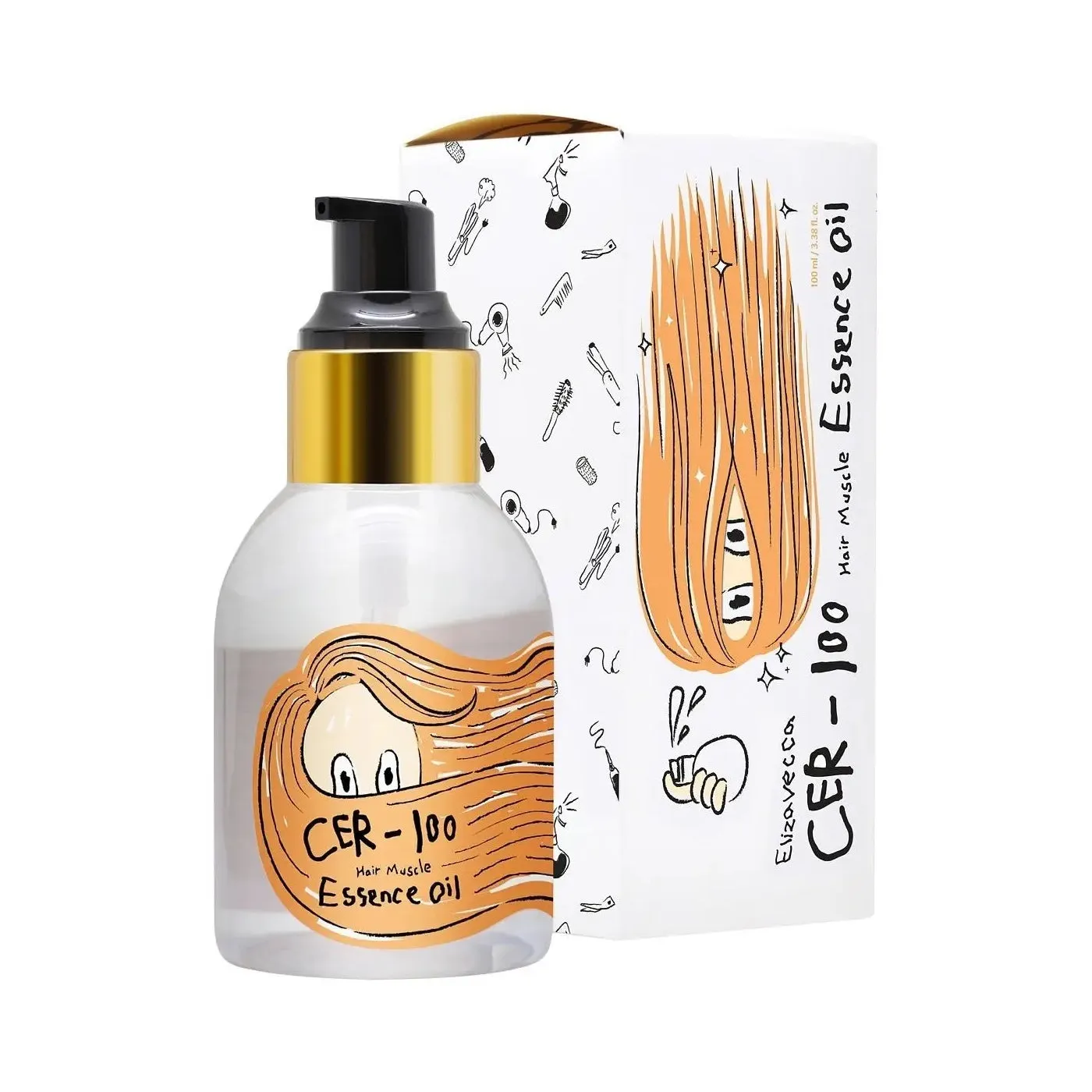 Elizavecca CER-100 Hair Muscle Essence Oil