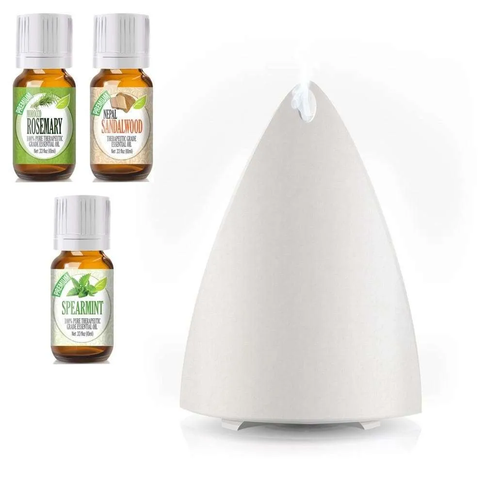 Energy Bundle: Diffuser & Essential Oils Set