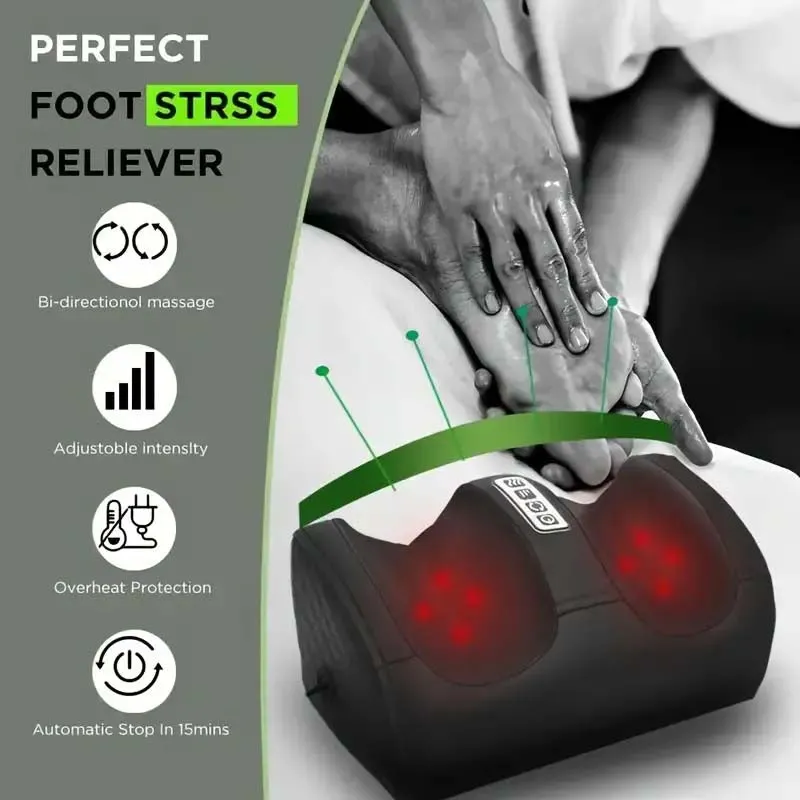 Foot Massager for Circulation & Relaxation with Heat - Perfect Father's Day & Mother's Day Gift