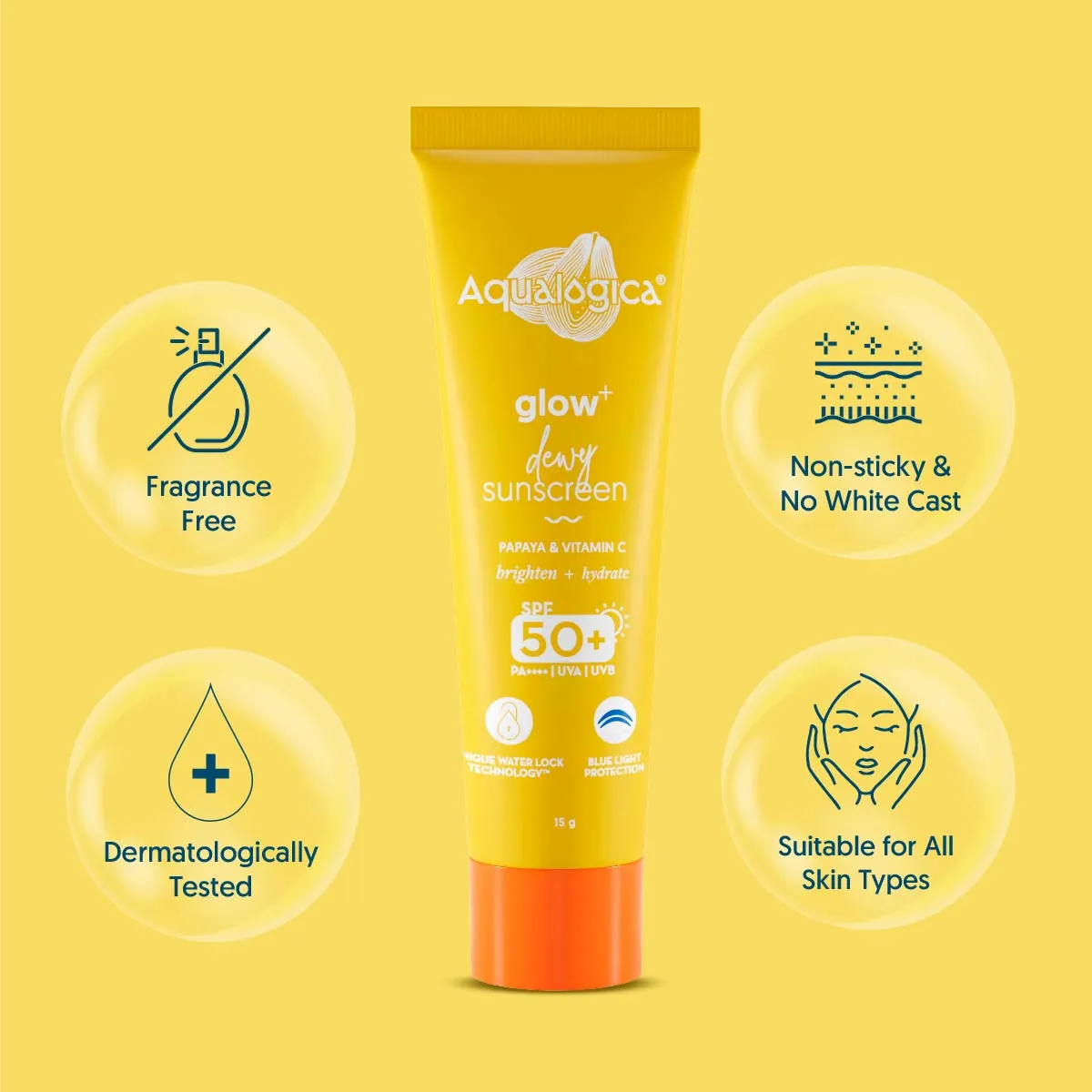 FREEBIE Glow  Dewy Sunscreen 15g