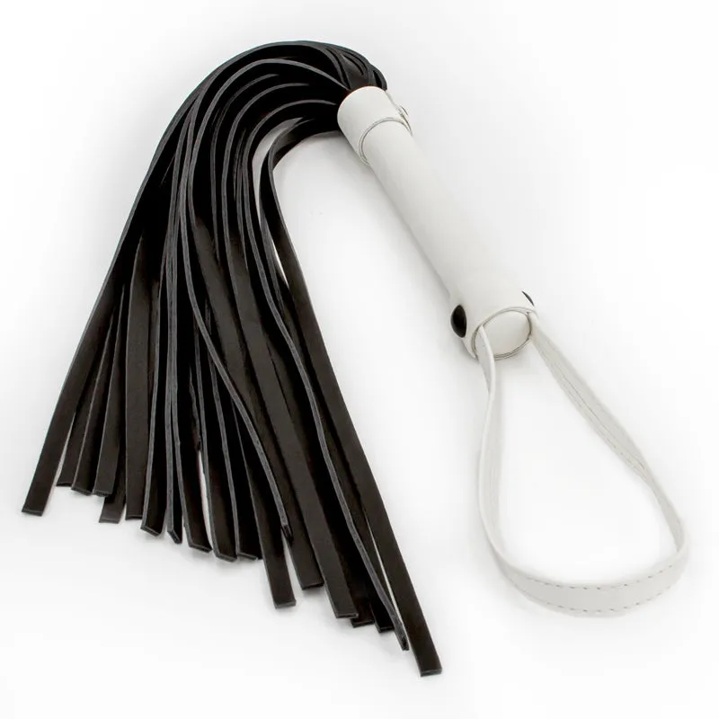 Glo Bondage Flogger - Glow In The Dark