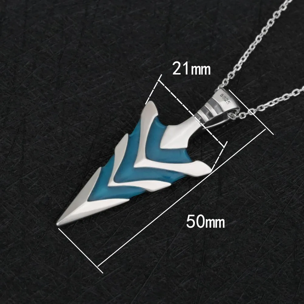 Glow In The Dark Arrowhead Necklace