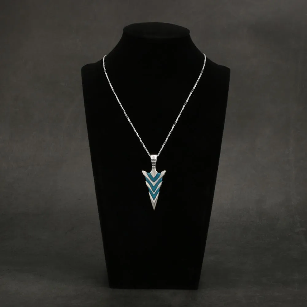 Glow In The Dark Arrowhead Necklace