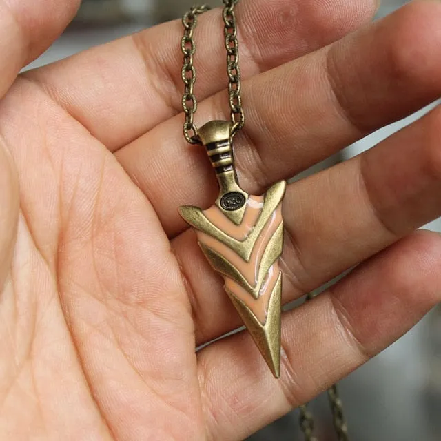 Glow In The Dark Arrowhead Necklace