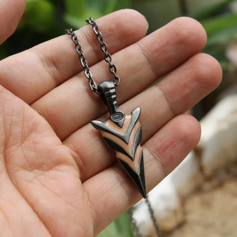 Glow In The Dark Arrowhead Necklace