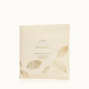 Gold Leaf Foaming Bath Envelope