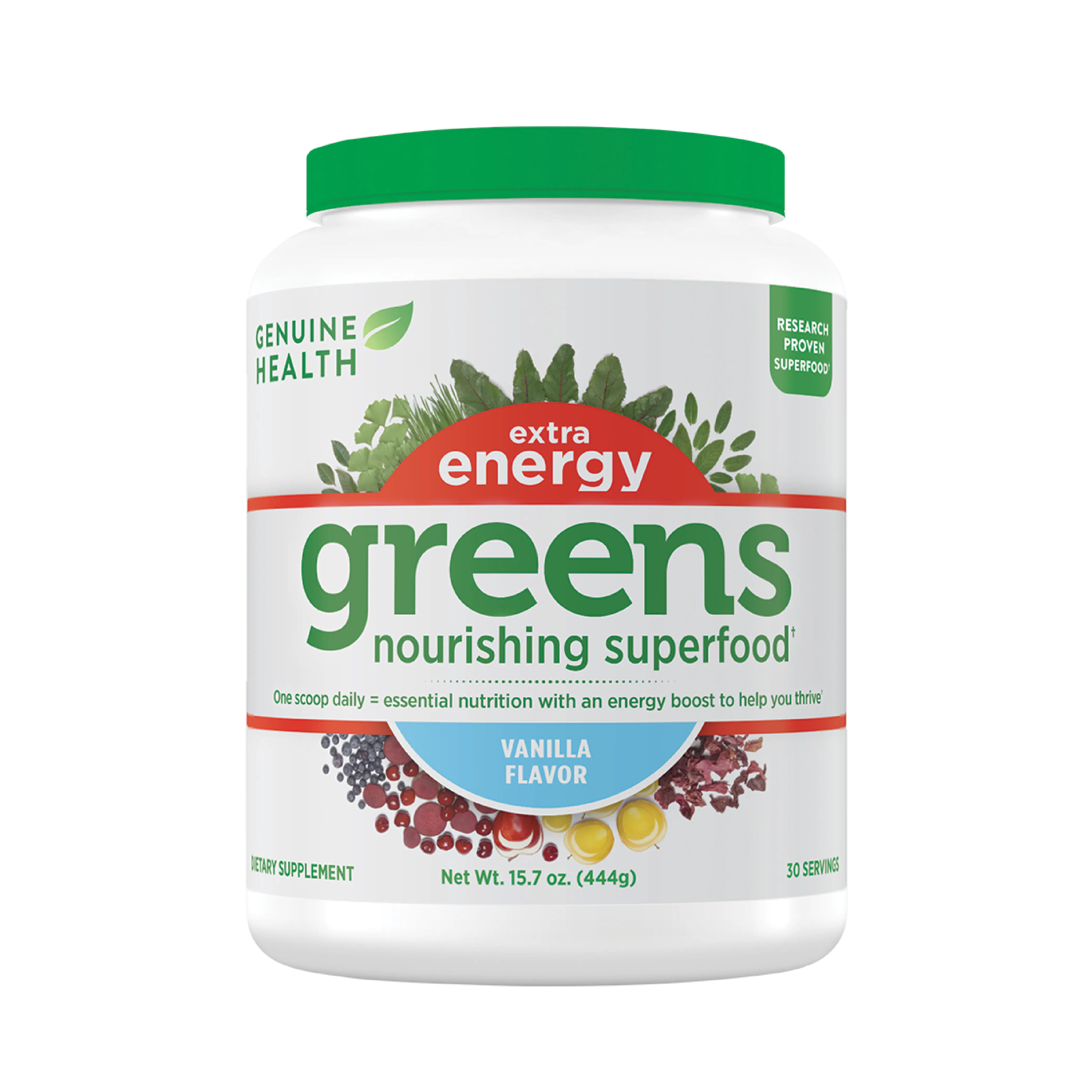 greens extra energy | vanilla