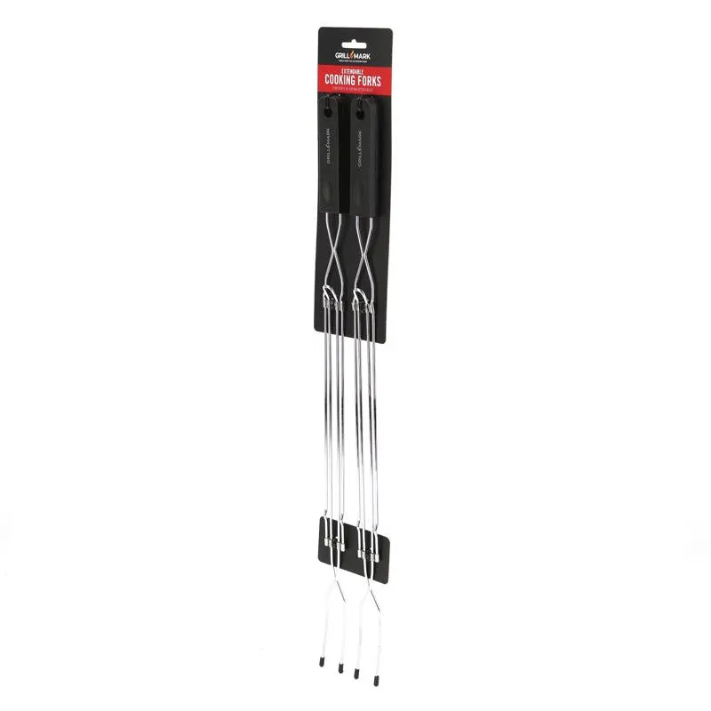 Grill Mark Silver Extension Fork with Glow 2 pk