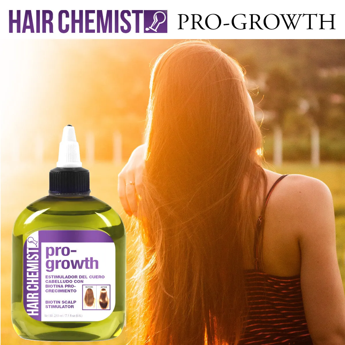 Hair Chemist Pro-Growth Scalp Stimulator with Biotin 7.1 oz.