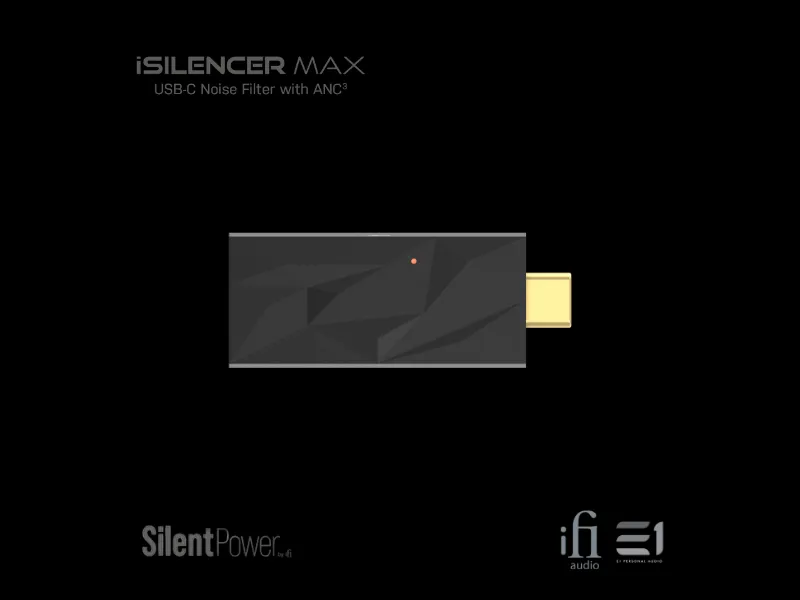 iFi iSilencer MAX USB-C noise filter with ANC3