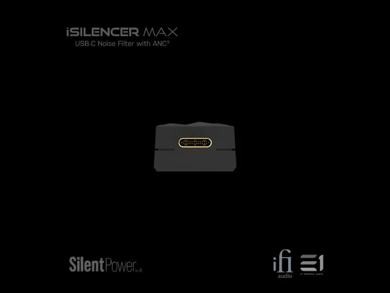 iFi iSilencer MAX USB-C noise filter with ANC3