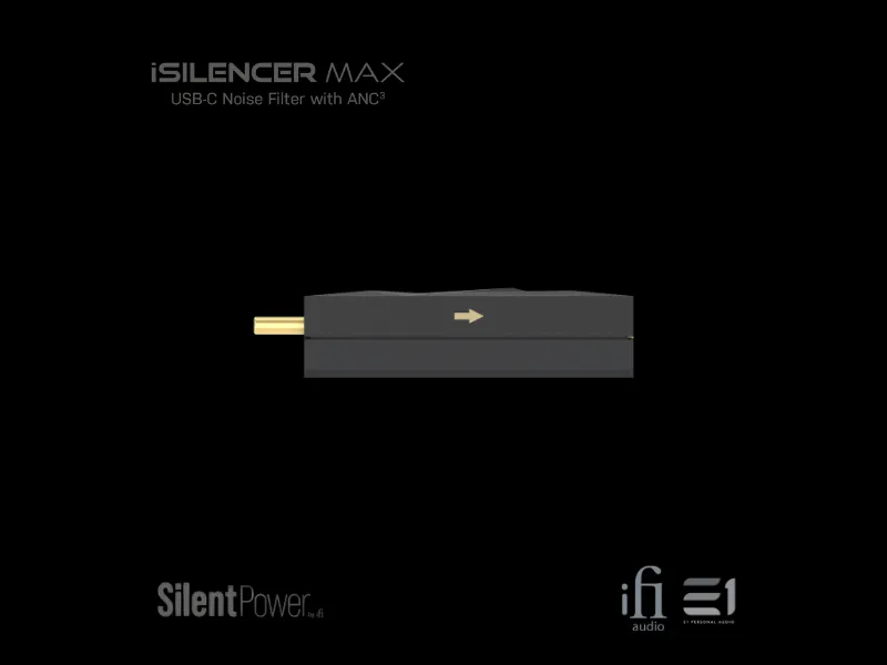 iFi iSilencer MAX USB-C noise filter with ANC3