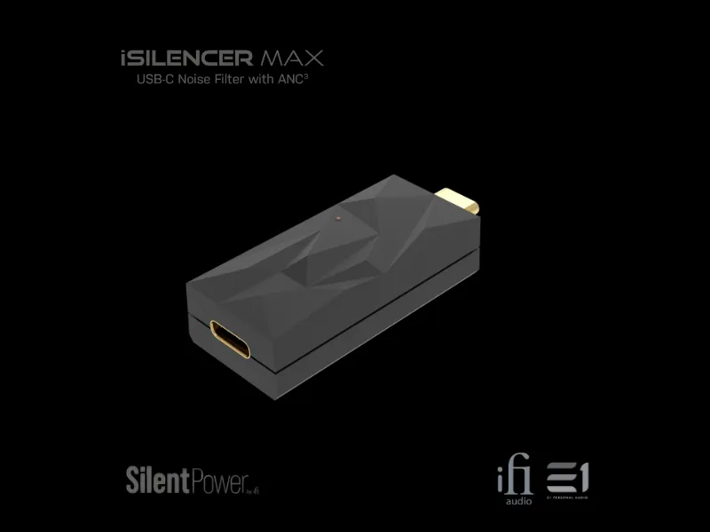 iFi iSilencer MAX USB-C noise filter with ANC3