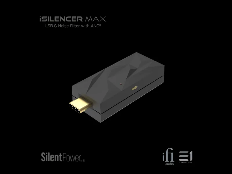 iFi iSilencer MAX USB-C noise filter with ANC3