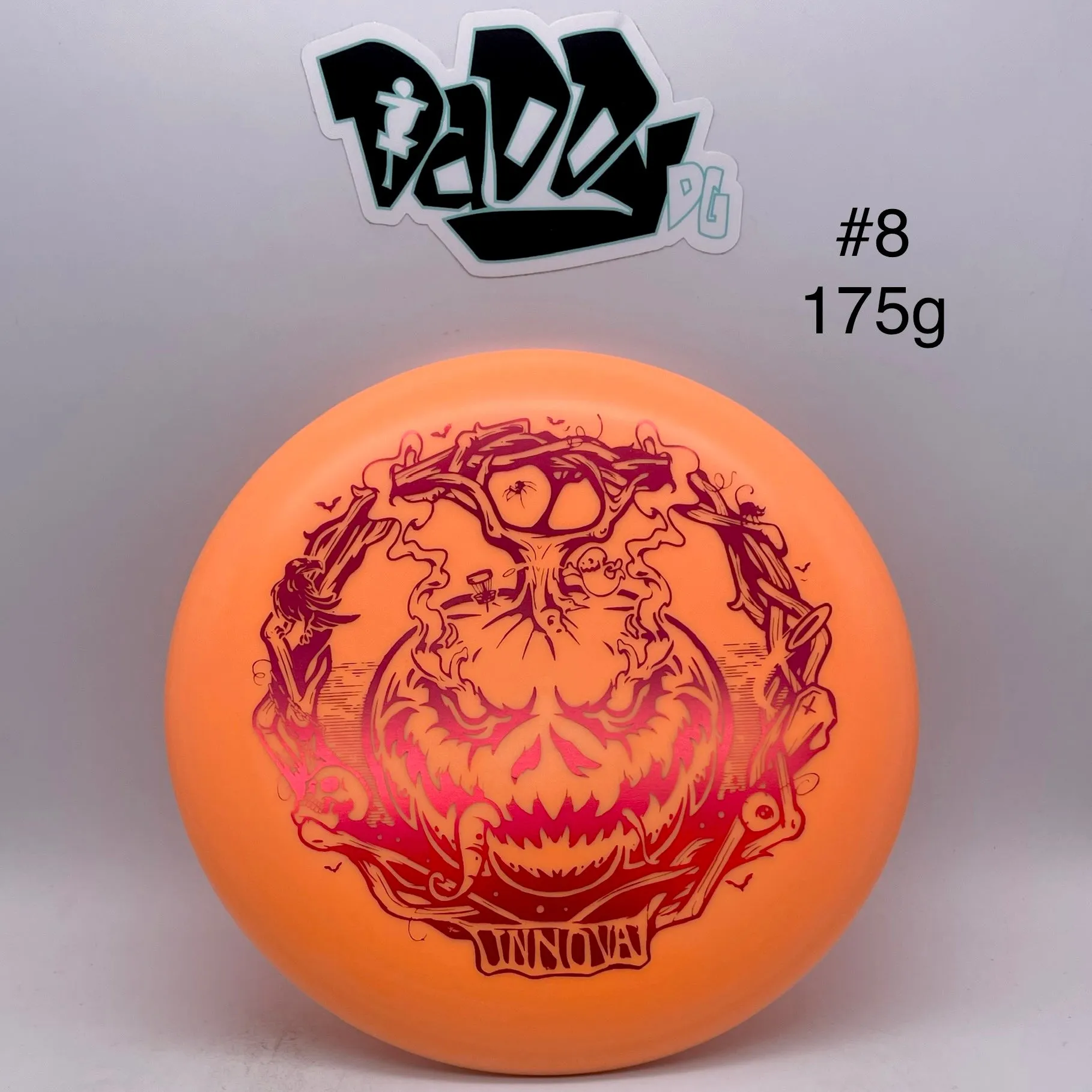 Innova DX Color Glow Aviar 2022 Halloween Pumpkin Stamp