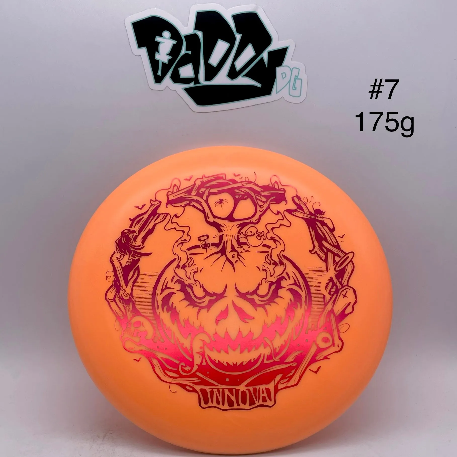 Innova DX Color Glow Aviar 2022 Halloween Pumpkin Stamp