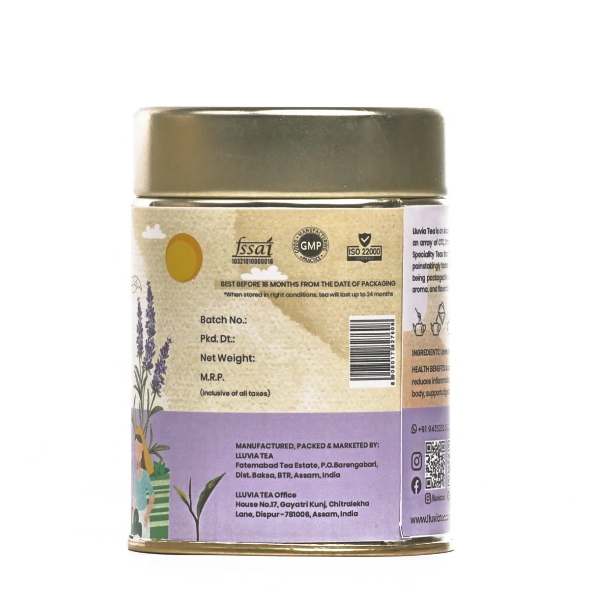 Lavender Dream Tea |Relaxation and Stress Relief- 50g