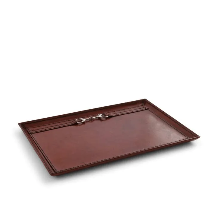 Leather Bit Catchall Tray