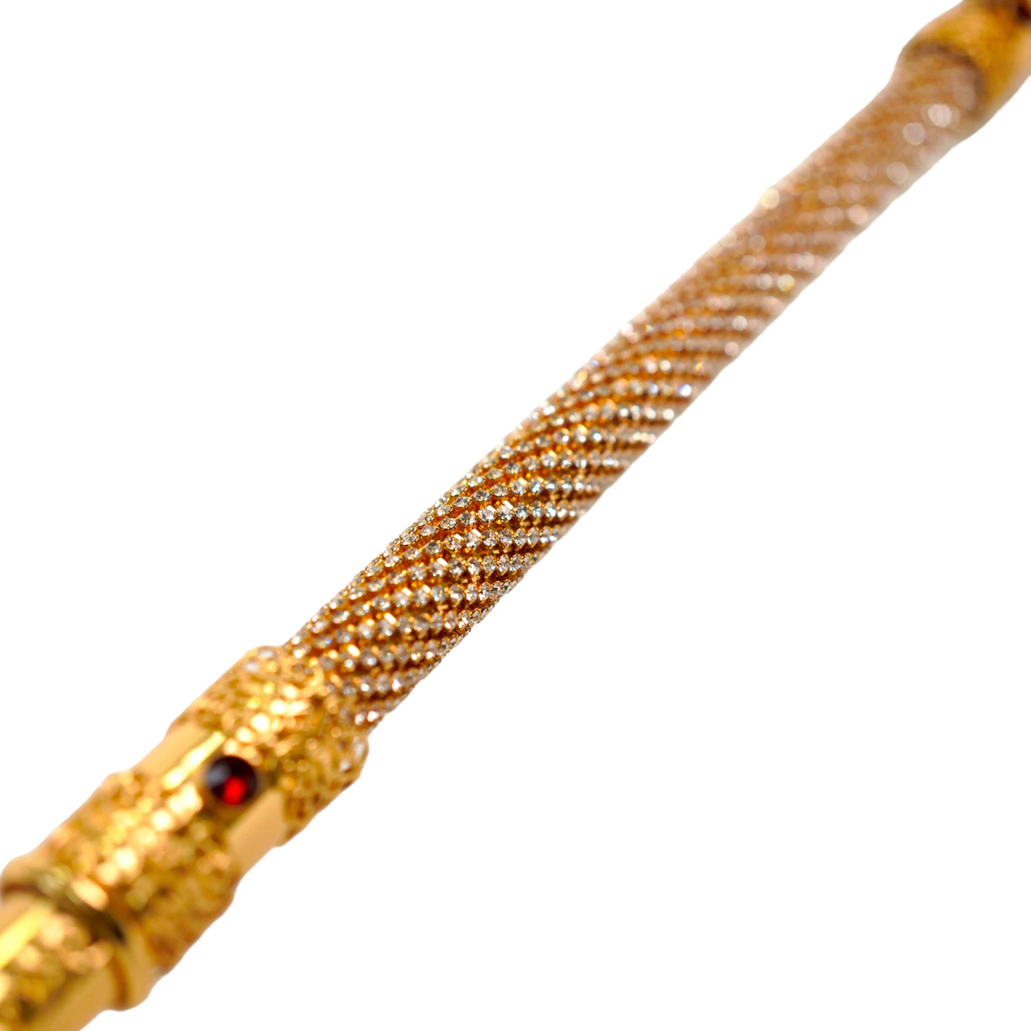 Luxury Walking Cane Encrusted with Swarovski Crystals