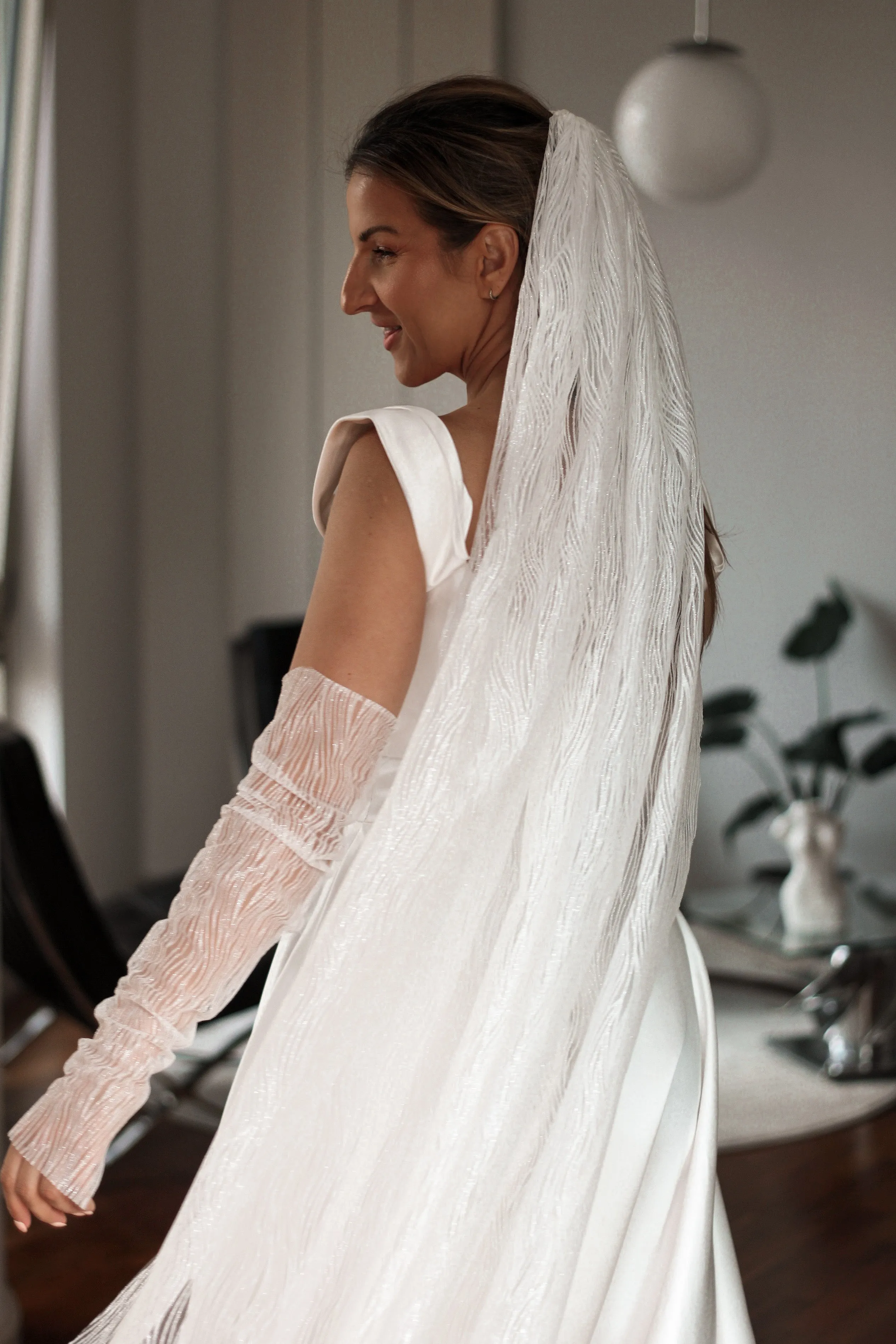 Luxury Wave Wedding Veil