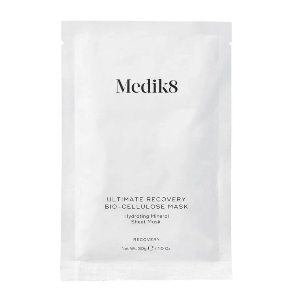 Medik8 Ultimate Recovery Bio-Ceullulose Mask 6 x Single Use Masks