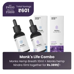 Monks Hemp- Life Combo: Breath & Nindra