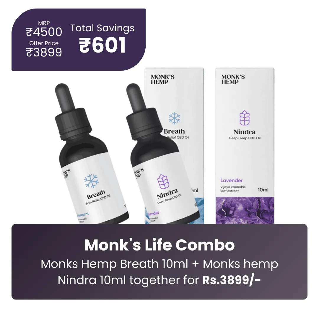 Monks Hemp- Life Combo: Breath & Nindra