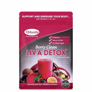 Morlife Berry Clean Liv?A Detox Powder