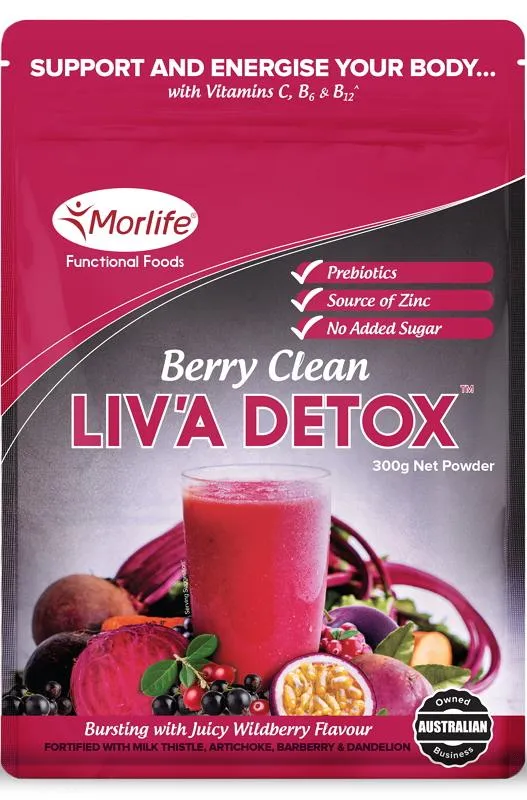 Morlife Berry Clean Liv?A Detox Powder